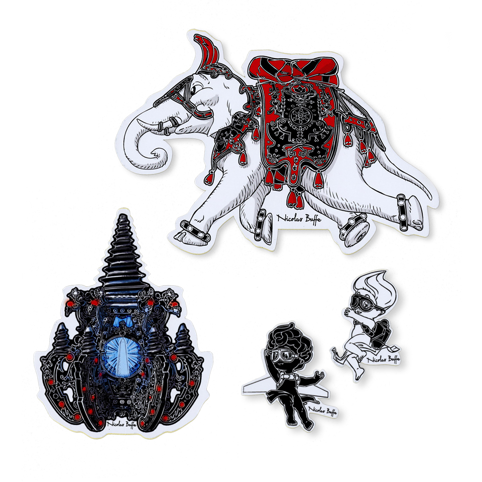 【ニコラ・ビュフ × 銀座 蔦屋書店】型抜きステッカー